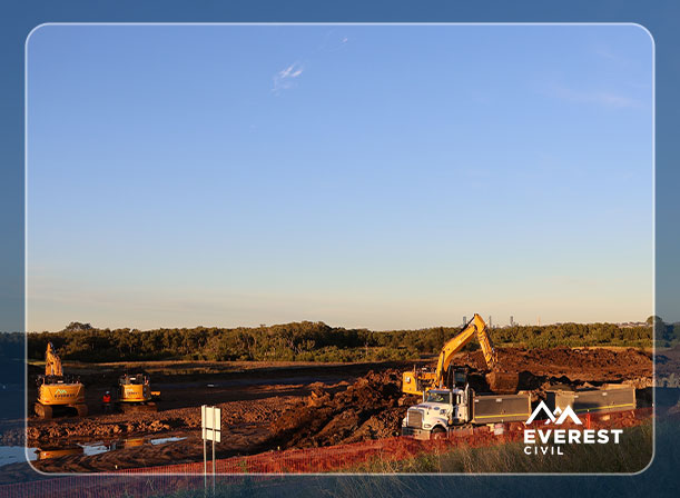 Bulk Earthworks at Everest Civil, Brisbane, Queensland, Australia