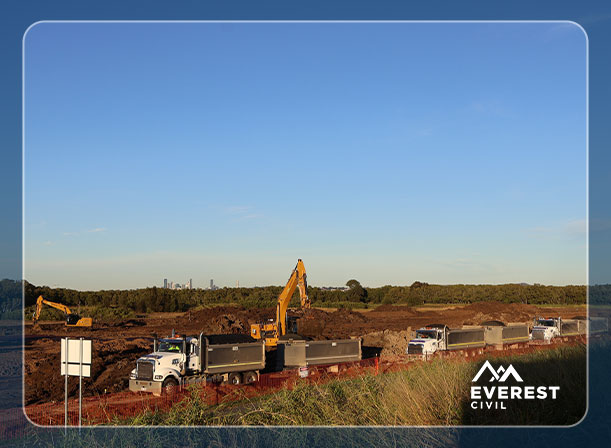 Bulk Earthworks at Everest Civil, Brisbane, Queensland, Australia