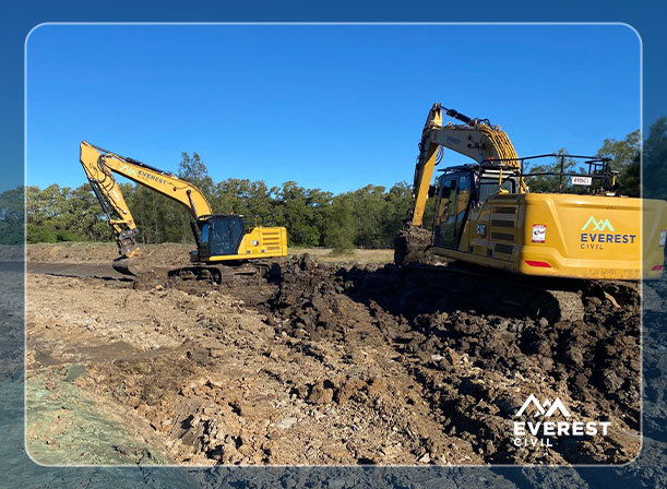 Bulk Earthworks at Everest Civil, Brisbane, Queensland, Australia