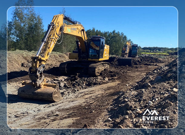 Bulk Earthworks at Everest Civil, Brisbane, Queensland, Australia