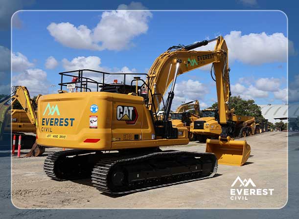 Commercial Building Site Works at Everest Civil, Australia