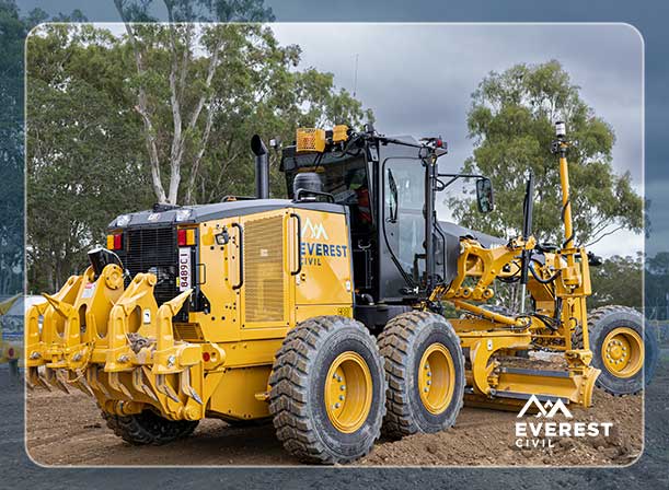 Commercial Building Site Works at Everest Civil, Australia