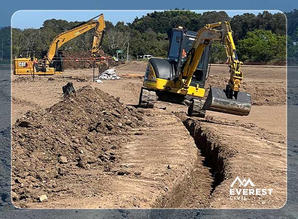 Detailed Earthworks from Everest Civil for complete civil solutions Australia wide