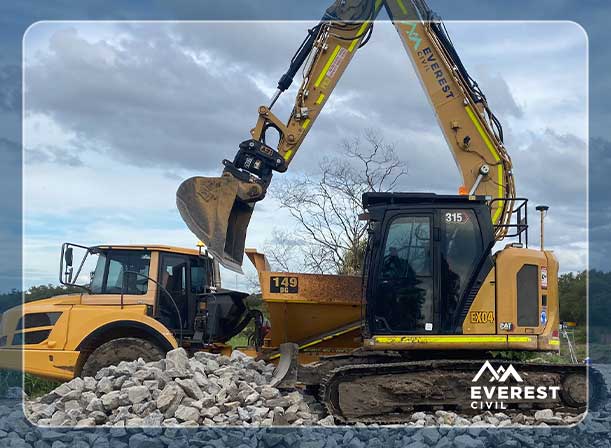 Mining Works from Everest Civil. For complete Civil solutions Australia-wide. Queensland, Brisbane.