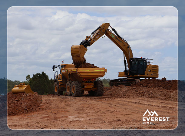 Road Construction at Everest Civil. Complete Civil solutions.