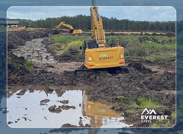 Storm-water. Water and Sewer Works by Everest Civil Australia.