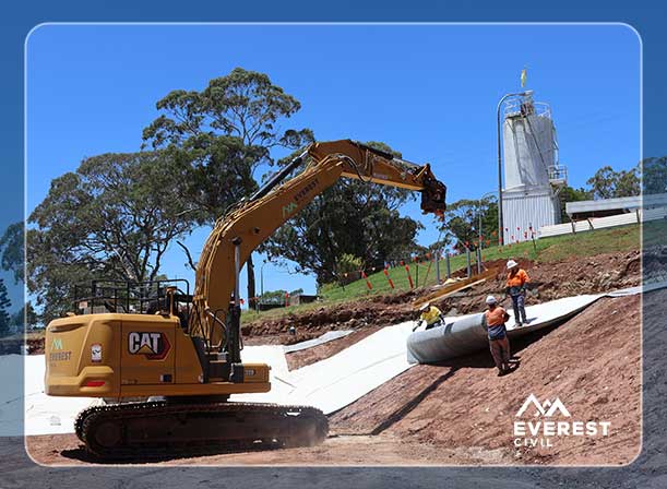 Storm-water. Water and Sewer Works by Everest Civil Australia.