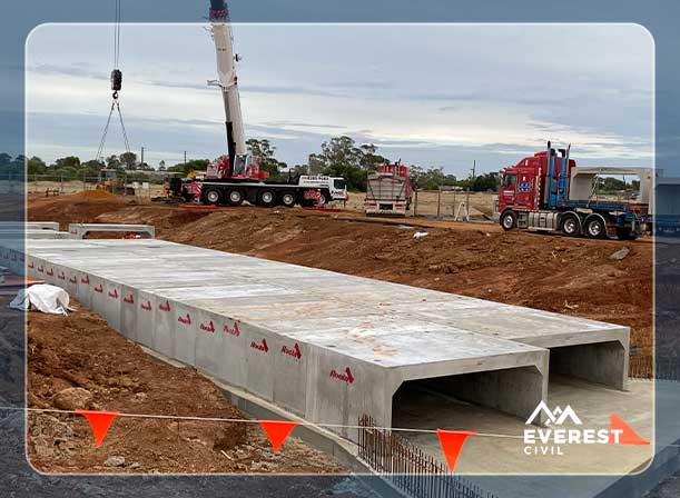 Storm-water. Water and Sewer Works by Everest Civil Australia.